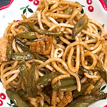 豆角焖面