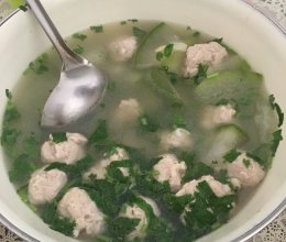 冬瓜丸子汤的做法