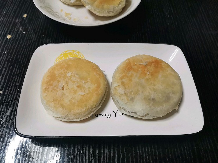 酥酥脆脆的紫薯酥饼的做法