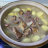 #舌尖上的乡村同款美食#腊排骨炖土豆(云南味道)的做法图解7