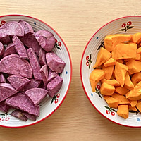 南瓜燕麦紫薯派的做法图解1