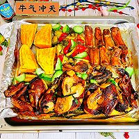 #味达美名厨福气汁，新春添口福#牛年红红火火全家福的做法图解11