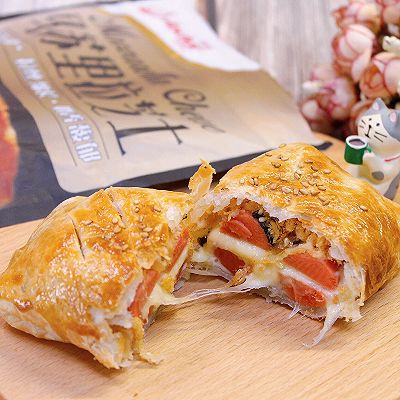 火腿肉松芝士卷