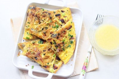 鸡蛋煎馍馍
