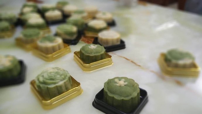 桃山皮月饼