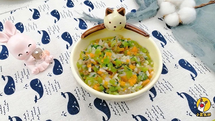 小鹿优鲜-鹅肝蔬菜烩饭的做法