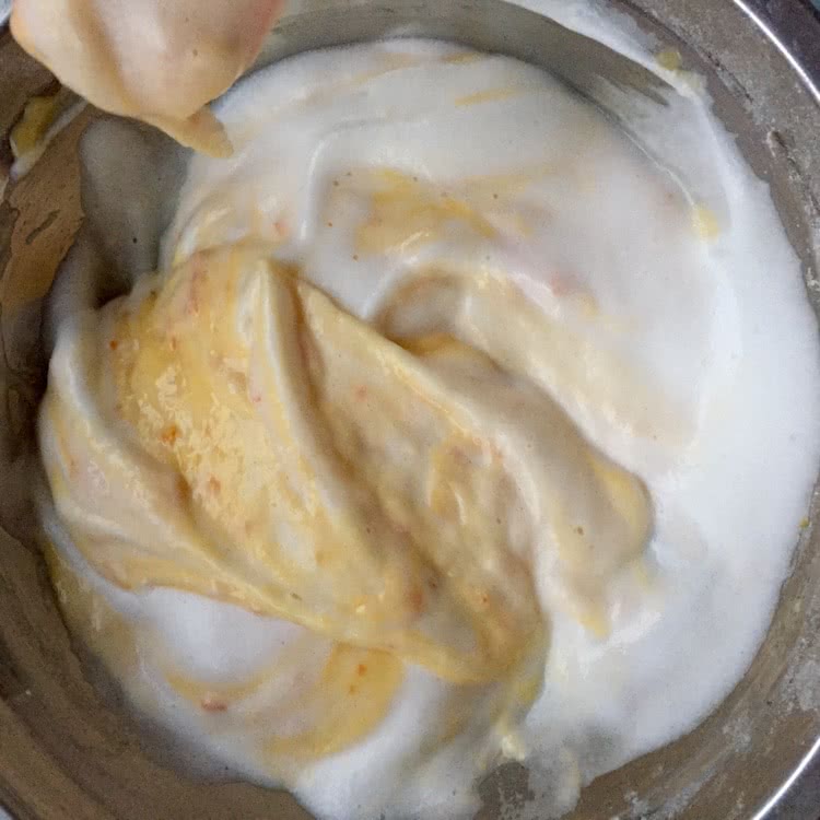 橙味蛋糕卷和开口笑蛋糕的做法图解7