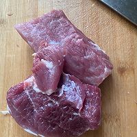 菠萝咕老肉的做法图解1
