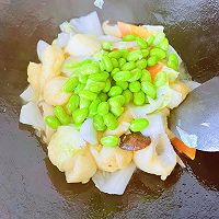 #名厨汁味，圆中秋美味#面筋炒素菜的做法图解6