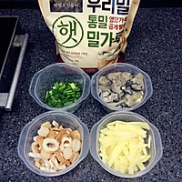 韩式海鲜面片汤的做法图解3