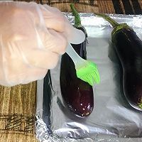 #我要上首焦#蒜香烤茄子的做法图解2