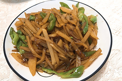 最简单家常版炒土豆丝