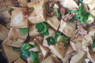 肉末豆腐