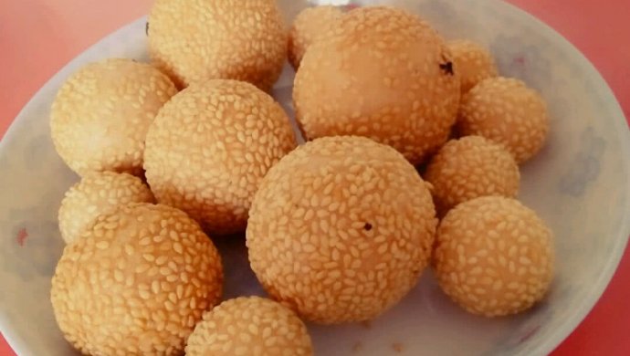 炸麻球