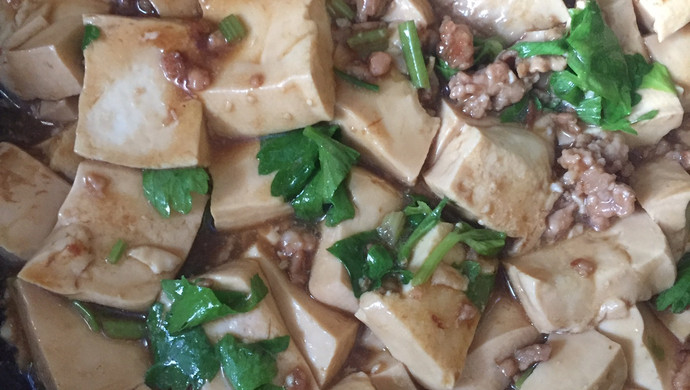 肉末豆腐