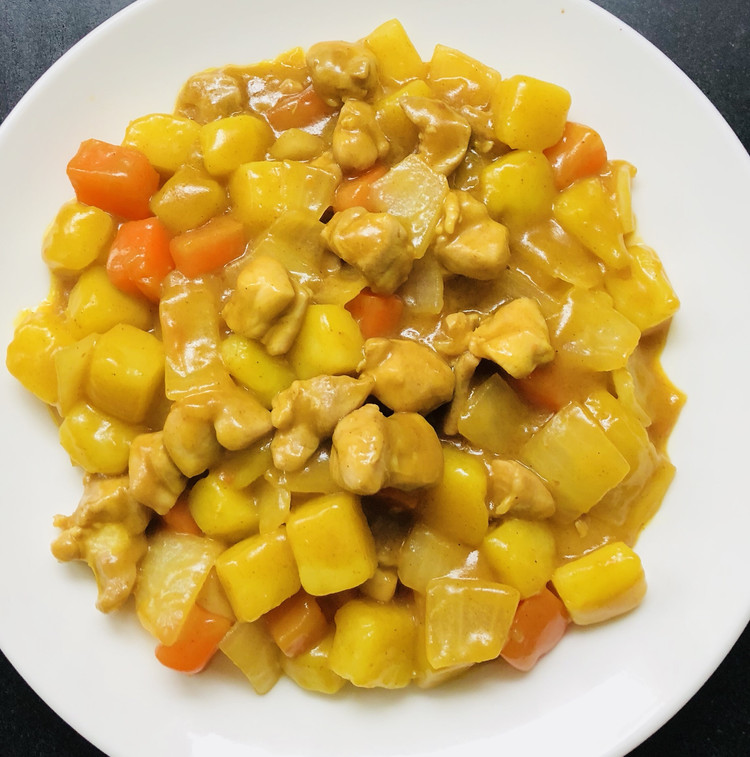 咖喱鸡肉土豆的做法