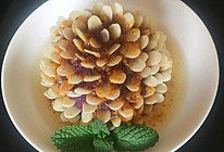 #美食视频挑战赛# 紫薯杏仁塔的做法