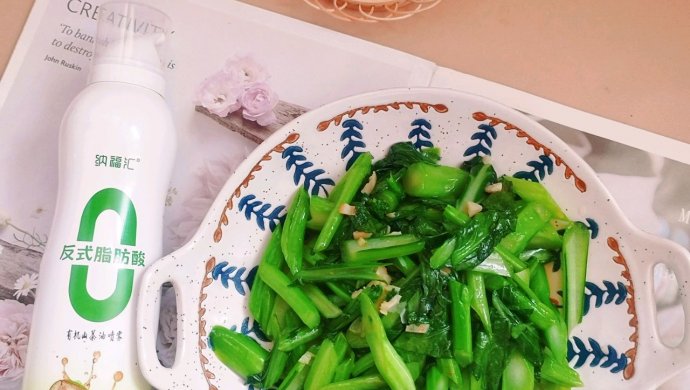 餐桌不可缺少的绿色～蒜香菜心
