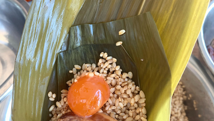 蛋黄肉粽━ 端午的灵魂
