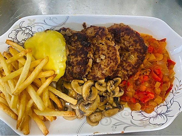 牛肉汉堡排的做法