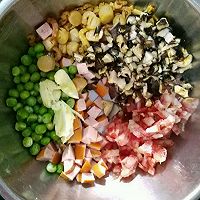 香丁彩糯饭的做法图解2