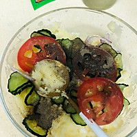 治愈系.日式彩虹土豆沙拉#一人食#的做法图解9