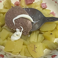 #奶香四溢 暖锅佳味#我的天番茄芝士味的吞拿鱼沙拉必须要吃的做法图解4