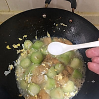 丝瓜油面筋的做法图解7