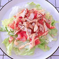 鸡肉蔬菜沙拉的做法图解6