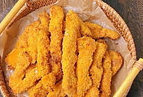 自制无油香酥鸡柳㊙️外酥里嫩，秒杀路边摊‼️的做法