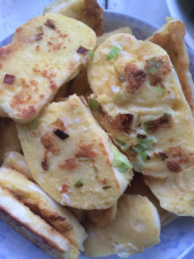 煎馒头片的做法图解2