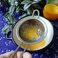 甜橙牛奶炖蛋的做法图解3