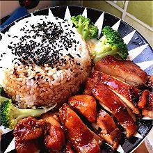 照烧鸡腿饭