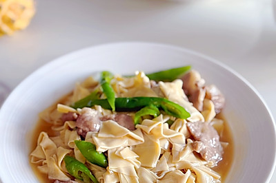 东北尖椒干豆腐