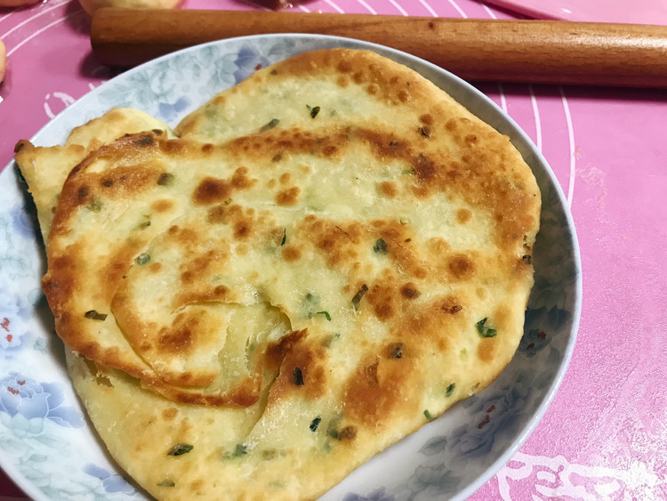香葱鸡蛋饼的做法