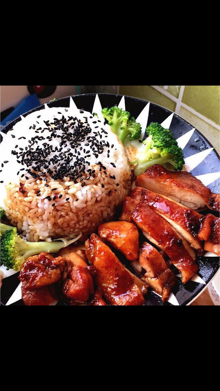 照烧鸡腿饭的做法