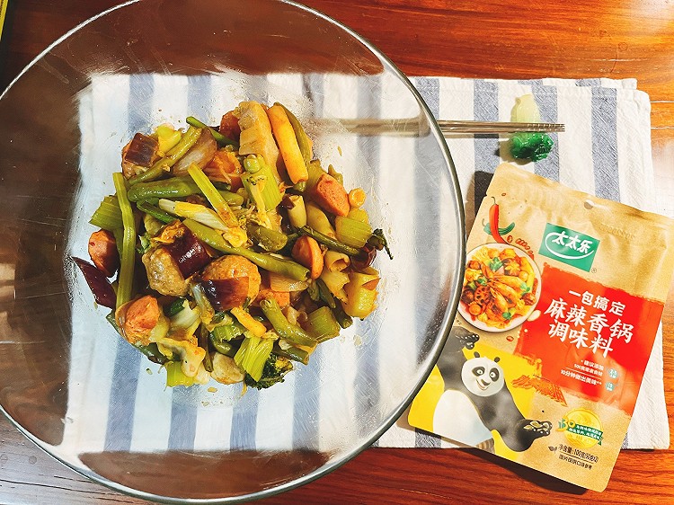 蔬菜麻辣香锅的做法