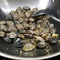 花蛤炒豆芽的做法图解5