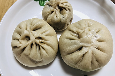 小白菜包子