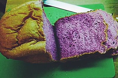 奶香紫薯吐司(面包机版)