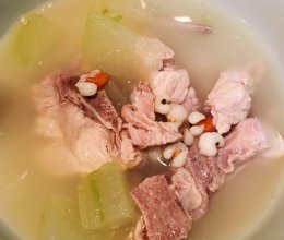 薏米冬瓜排骨汤的做法