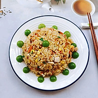 #浓情端午 粽粽有赏#咸鸭蛋炒饭的做法图解9