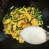 蒜苔炒鸡蛋的做法图解6