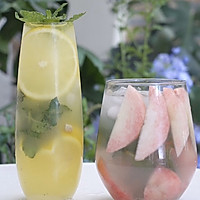 柠檬莫吉托&蜜桃莫吉托的做法图解13