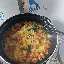 绿豆丸子汤