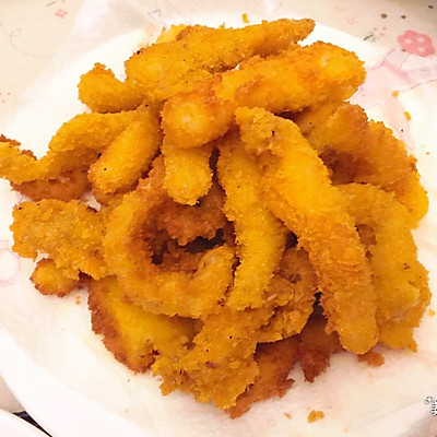 炸墨鱼