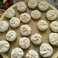 西葫芦素蒸包的做法图解7