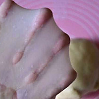 网纹豆沙夹层面包#东菱魔法云面包机#的做法图解4