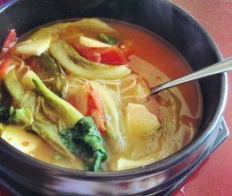 韩式蔬菜锅的做法