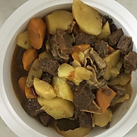 土豆烧牛肉的做法图解4